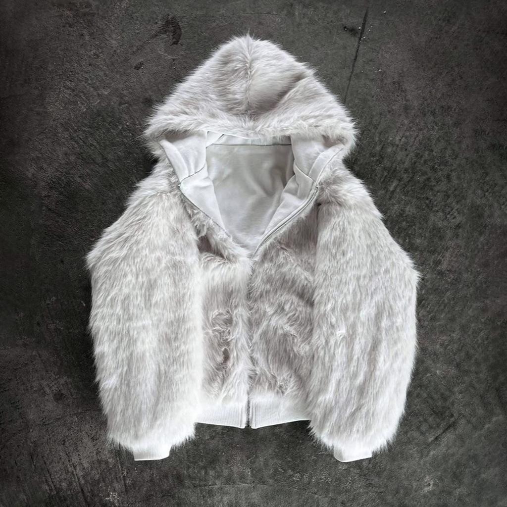 Men's Solid Color Zipper Plus Velvet Double-Sided Wear Sweatshirt Men's Sports Large Size Casual Sweatshirt Jacket