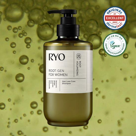 Ryo Rootzen Women's Customized Hair Loss Care Shampoo 353ML+100ML Special Offer and Individual Product