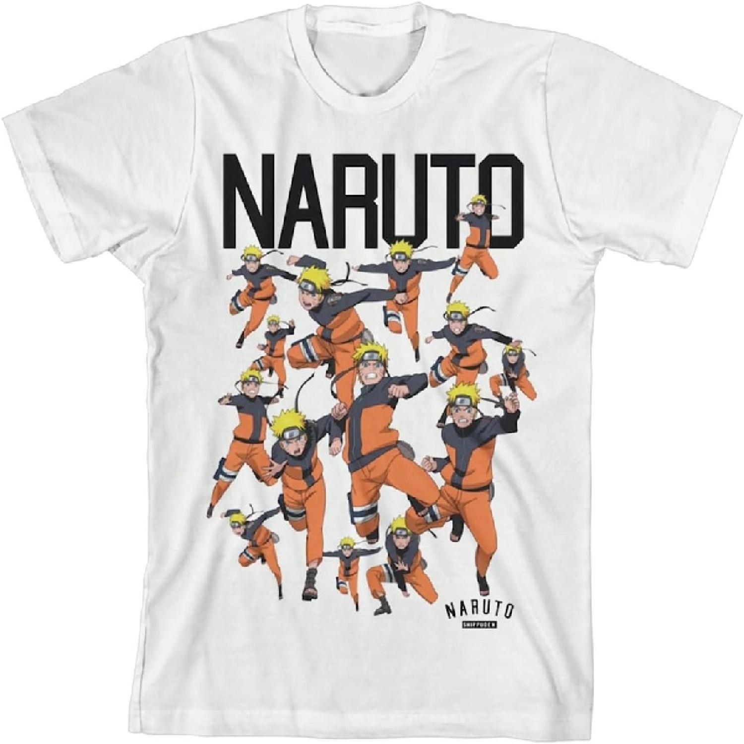 Bioworld Naruto Squad Art Youth White Graphic Tee XXXXXL белый