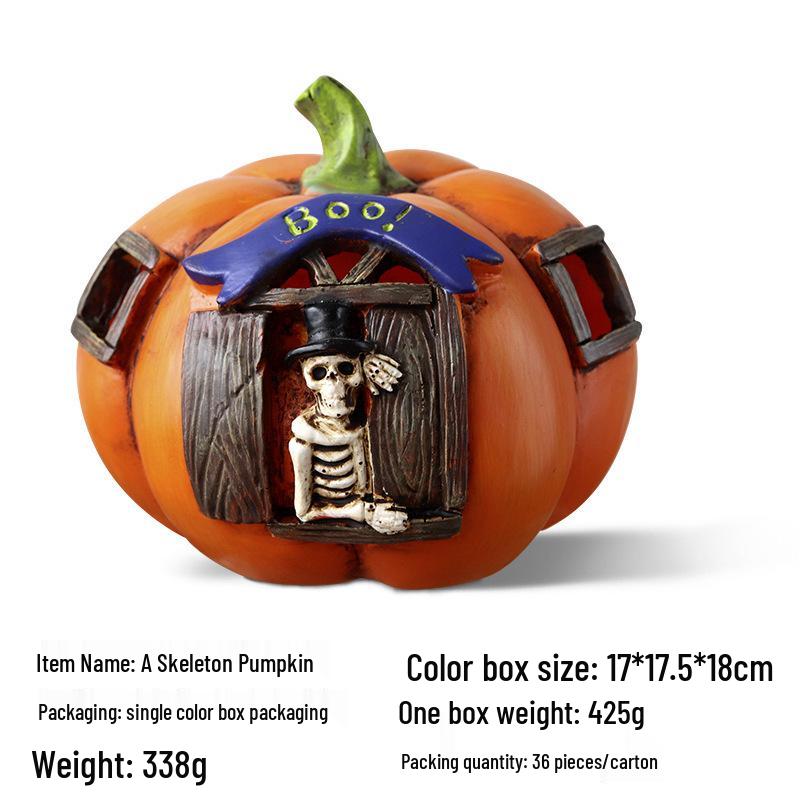 Large Luminous Pumpkin Lantern for Halloween Outdoor Theme Decorations