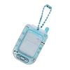 Cute Cartoon Keychain Card Case Sturdy Hard Plastic Compact Design Keyings For Students And Office Workers
