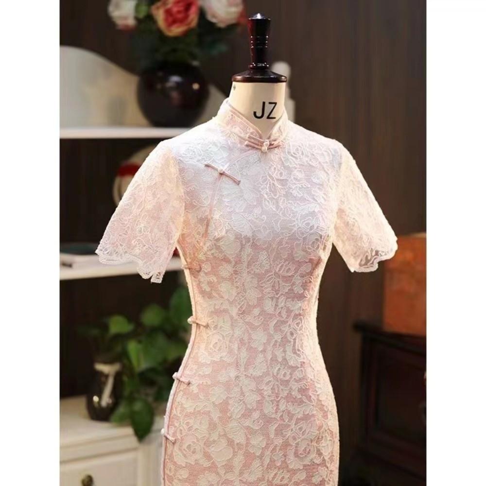 Hollow Mesh Lace Fabric Embroidery Womens Clothing Material For Kids Dress Blouse