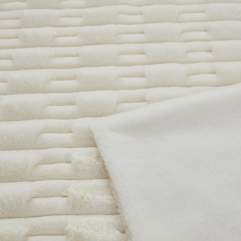 Double Layered Thick Solid Color Warm Blanket
