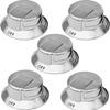 318569904 Cooktop Burner Control Knob, Replacement Knobs Compatible With Frigidaire Electrolux Range Burner Stove Knob Replaces 3514026, AP5809436,
