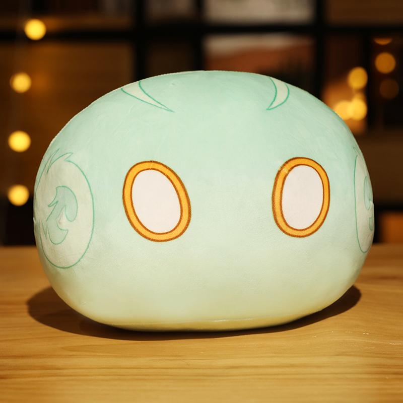 10cm Genshin Slime Plush Pendant Toys Genshin Impact Stuffed Pillow Cute Anime Game Original God Cosplay Fans for Kid Gift