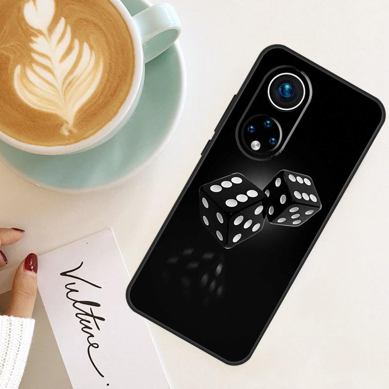 Dices Poker Casino For Honor Magic 8 7 6 Pro Case For Honor 200 400 Lite 90 70 50 X8c X8b X9a X9b X9c X9d Win RT