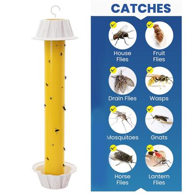 Fruit Fly Trap Sticky Catcher Honey Grape Juice Bait Glue Strong Viscosity