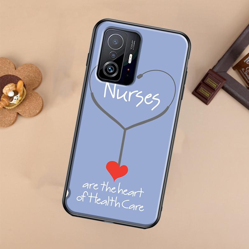 Nurse Medical Medicine Health Case For Xiaomi POCO X7 X6 Pro X3 X5 M6 F3 F5 F6 Pro 11T 12T 13T 14T Pro 13 14 Ultra Cover
