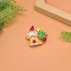 Cute Cartoon Mixed Color Christmas Series Resin Flatback Cabochon Scrapbook Diy Jewelry Children Gift Hairpin Accessories