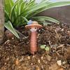 3PCS/SET Resin Earthworm Flowerpot Decoration Realistic Earthworm Ornaments  Succulent Plants