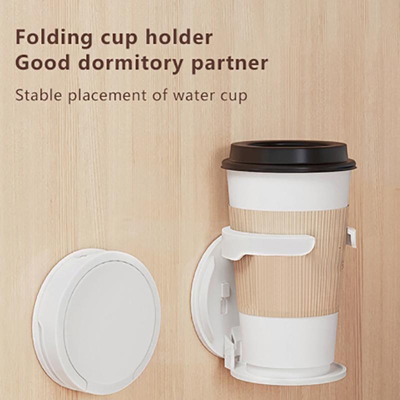 Office Desktop Storage With Fixed Cup Holder Cup Clip And Cup Tray