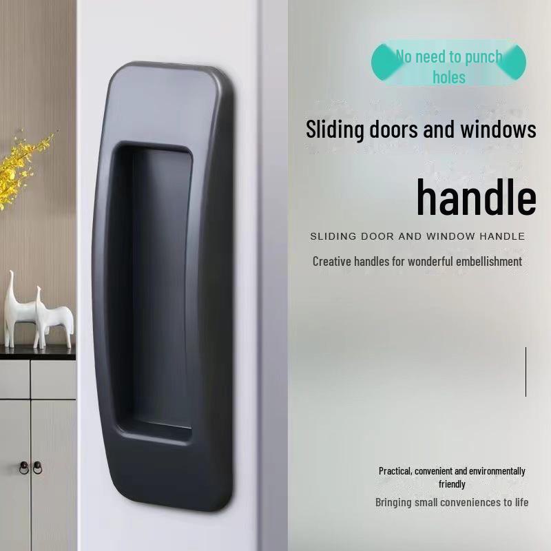 Adhesive Handle Hook for Doors, Windows, Drawers, and Wardrobes