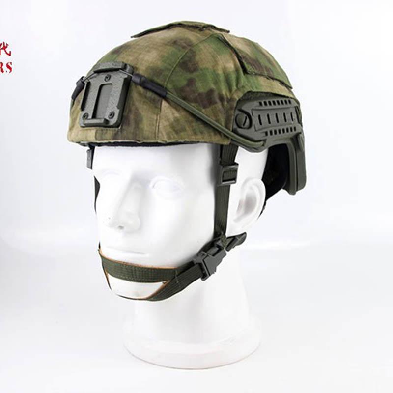 BEPAN Tactical Helmet All / Green Ruins MOX Protective Helmet Cover (Russia)
