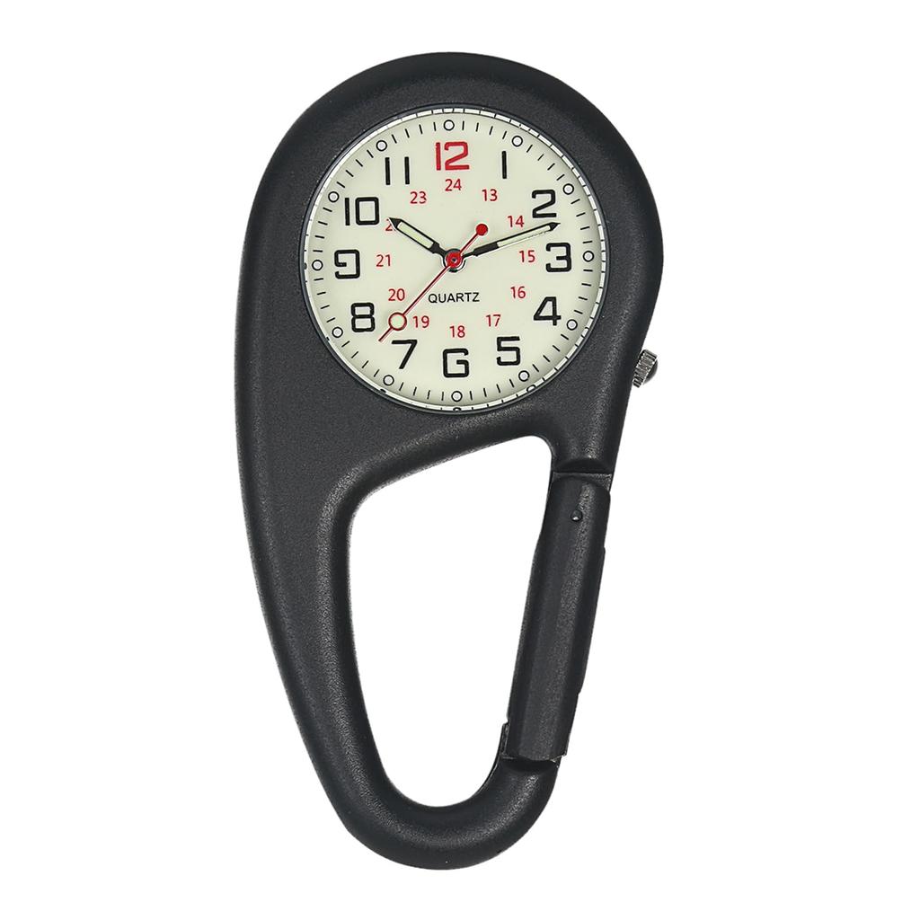 Watch for Outdoor and with Practical Nurse Watch Black Activities, Hiking, Mountaineering, Keychain, Unisex Waterproof, Rainproof, Sports, Luminous,