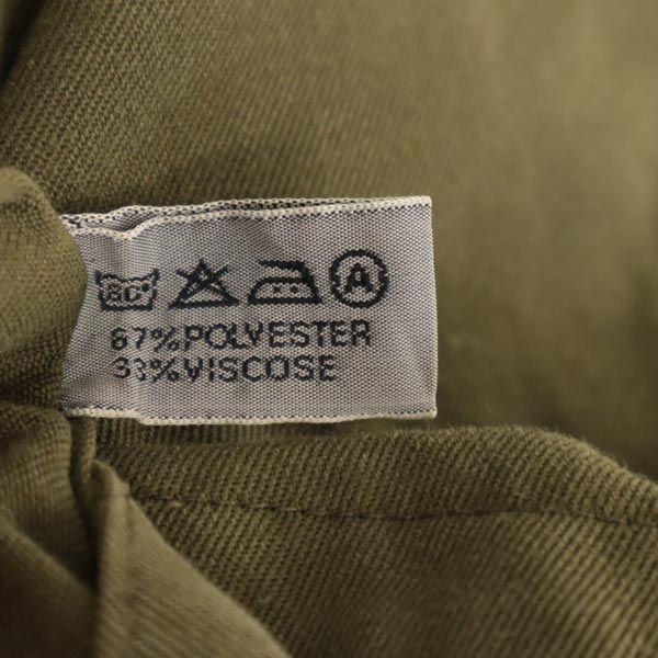 Austrian Army 90s Military Cargo Pants Khaki Button Fly Men's Used