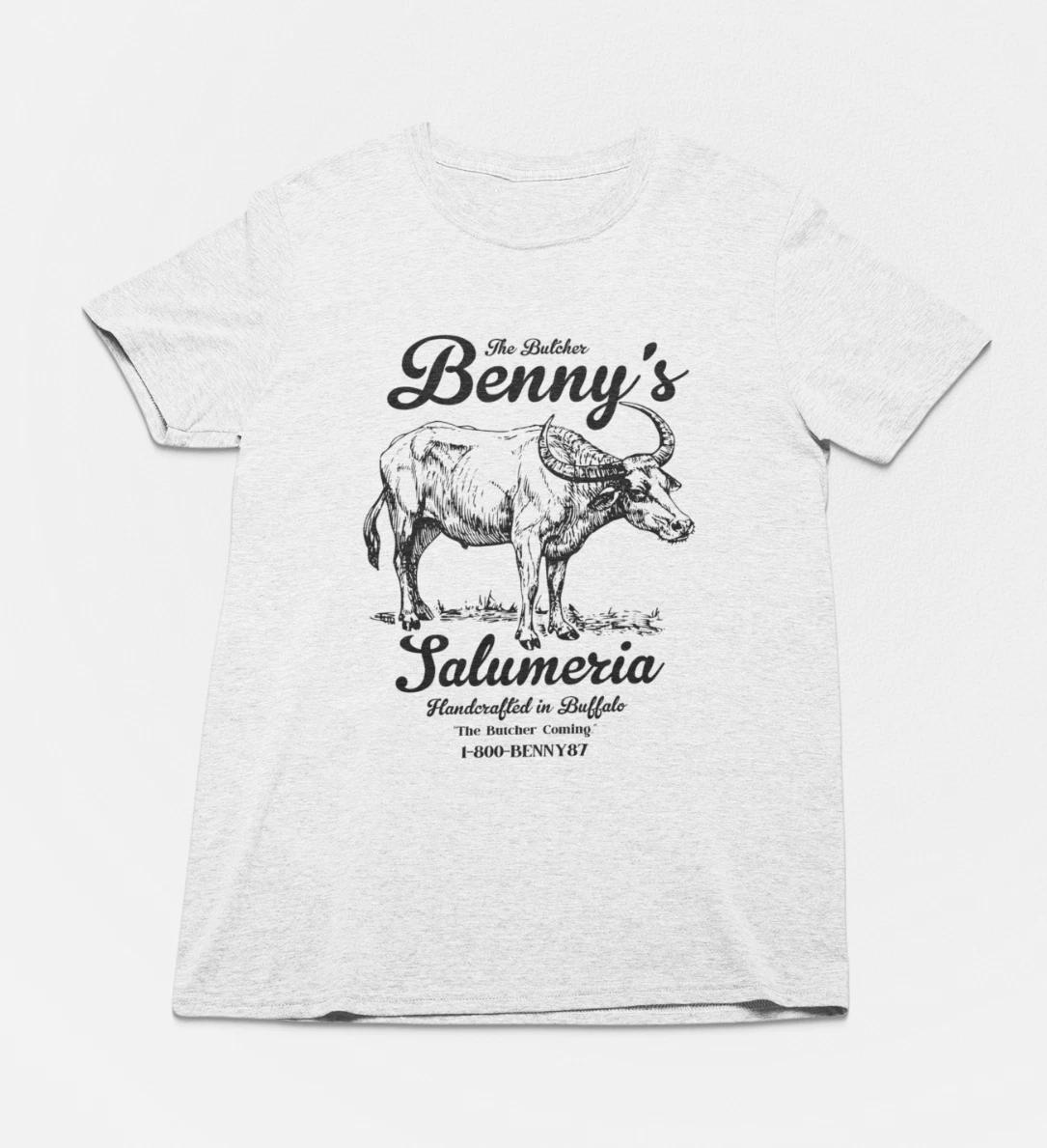 The Butcher Benny Salumeria Tshirt, Underground Hip Hop, Griselda, Buffalo Deli M