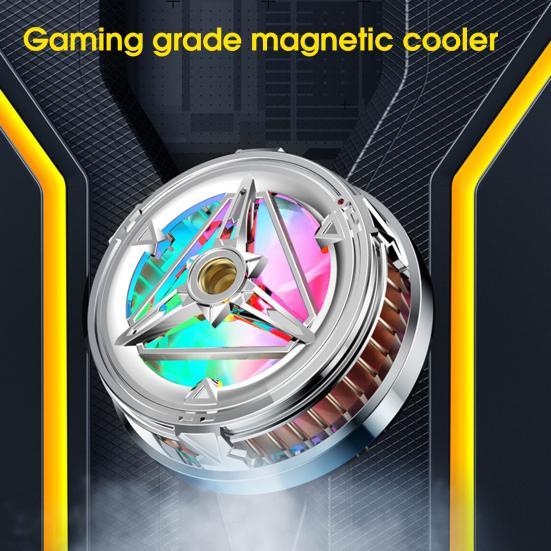 Ventola di raffreddamento Dissipazione del calore a basso rumore Ventola di raffreddamento host per console di gioco portatile per smartphone