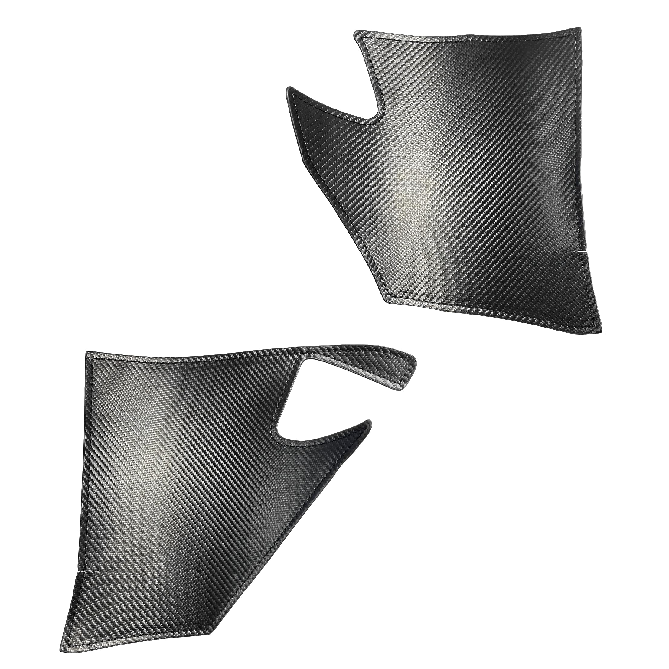 

CGP Front Foot Sight Kick Guard (Set of 2) for 40 Series Alphard and Vellfire, PU Leather, Black, HN12-T13808B