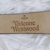 Used Working Item Rare Out of Print Vivienne Westwood Heart Charm Orb All-over Pattern Belt Watch Vivienne Westwood
