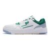 Li Ning ACE V2 Textile, Synthetic Leather Slip Resistant Abrasion Resistant Low top Skateboard Shoes Men's White Green AGCS155-3