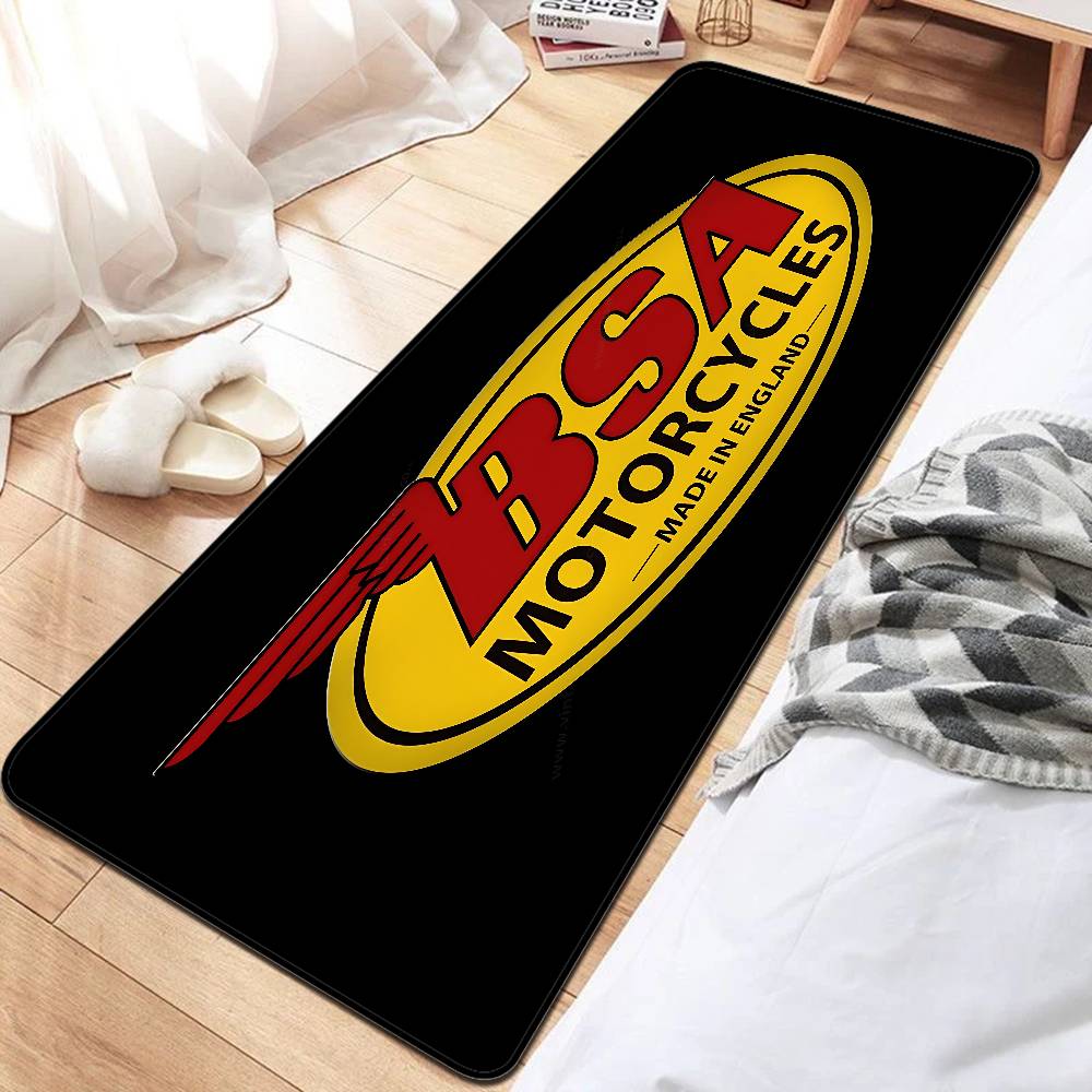 

BSA Retrofit Motorcycle Floor Mat Retro Multiple Choice Living Room Kitchen Rug Non-Slip Modern Home Decor 40x60cm