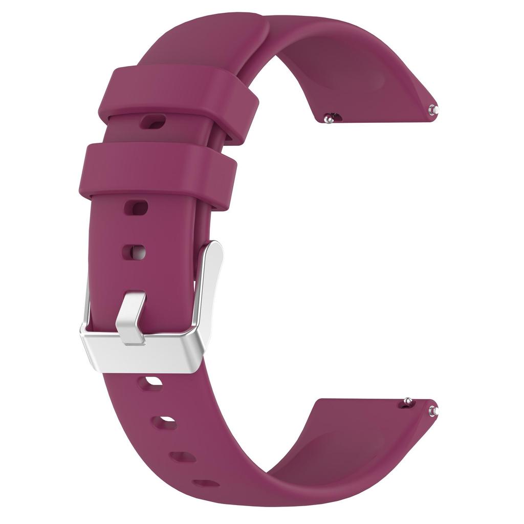 Glossy Solid Color Strap for Huami Amazfit GTS4 Mini (20mm)