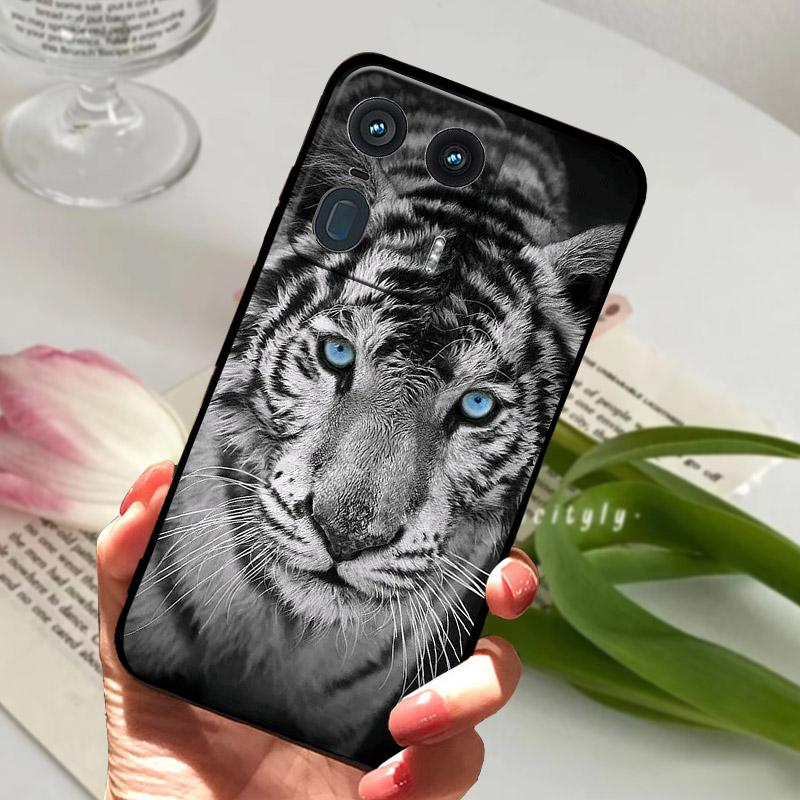 Silicone Case For Motorola Edge 50 Ultra X50Ultra Phone Cover Fashion Soft TPU Shockproof Bumper For Moto Edge50 X50 Ultra Funda