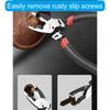 Screw Extraction Removal Pliers Needle Nose Pliers 9Inch Multipurpose Tool for Stripped or Rusted Fasteners Wire Cutter