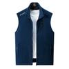 Spring and Autumn Plus Size Men's Fleece Vest Casual Fleece Thermal Vest Outdoor Casual Vest Jacket