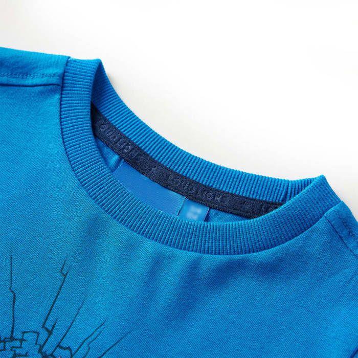 Children's Long-sleeved T-shirt Cobalt Blue 92/104/116/128/140