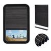 Privacy Shade Double Layer Sun Blocker Trailer Door Blind for Entry Door Window