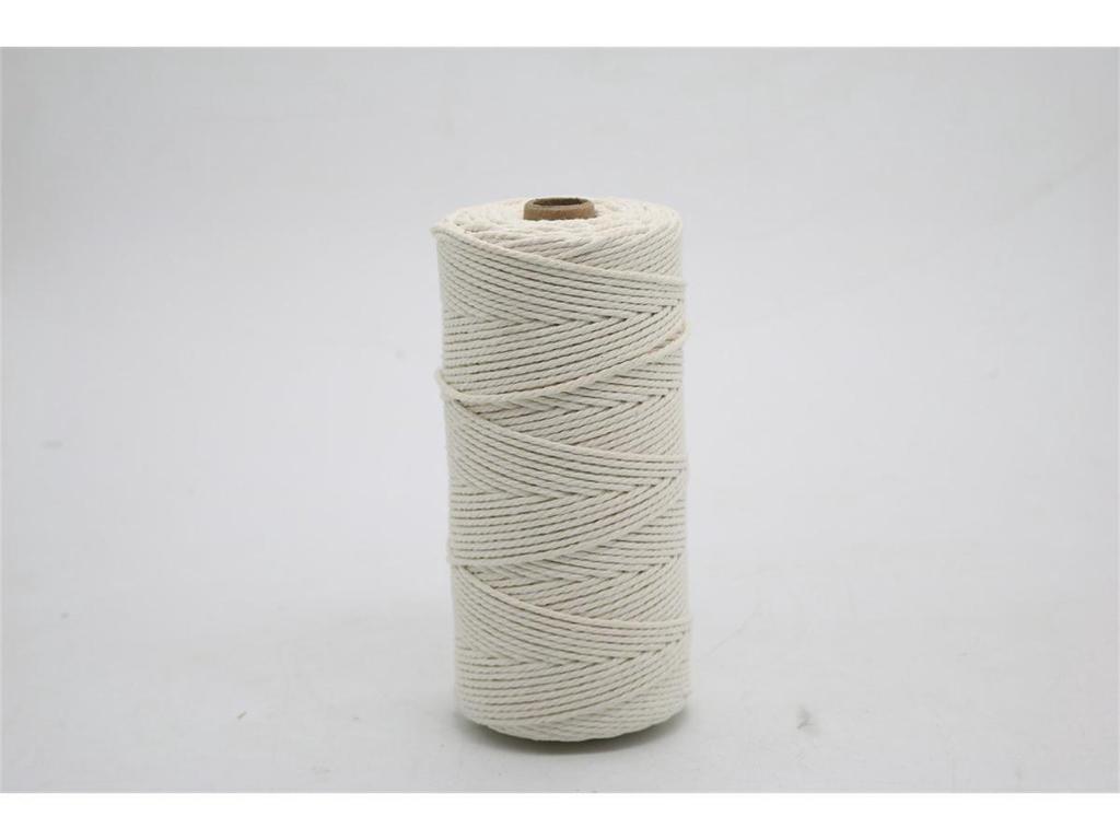 2 mm farbiges Baumwollfadenseil für selbstgemachte dekorative geflochtene Wandteppiche