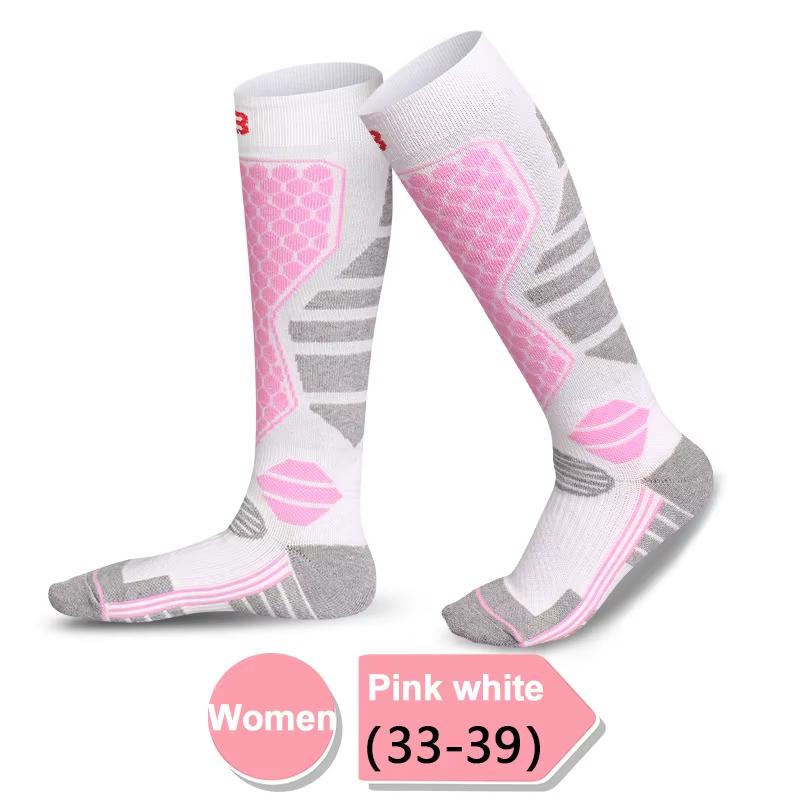 Neue Winter warme Skisocken Anti-Rutsch Verdickt Kompression Snowboard Socken Thermisch Feuchtigkeitsableitend Kniehoch Socken 2026