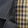 Aquascutum 80s Vintage Stainless Collar Coat Navy Men's Used