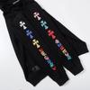 803 CHROME HEARTS 2026 Autumn and Winter New Plus Size Classic Style Logo Hooded Sweatshirt, Suitable for Couples to Wear