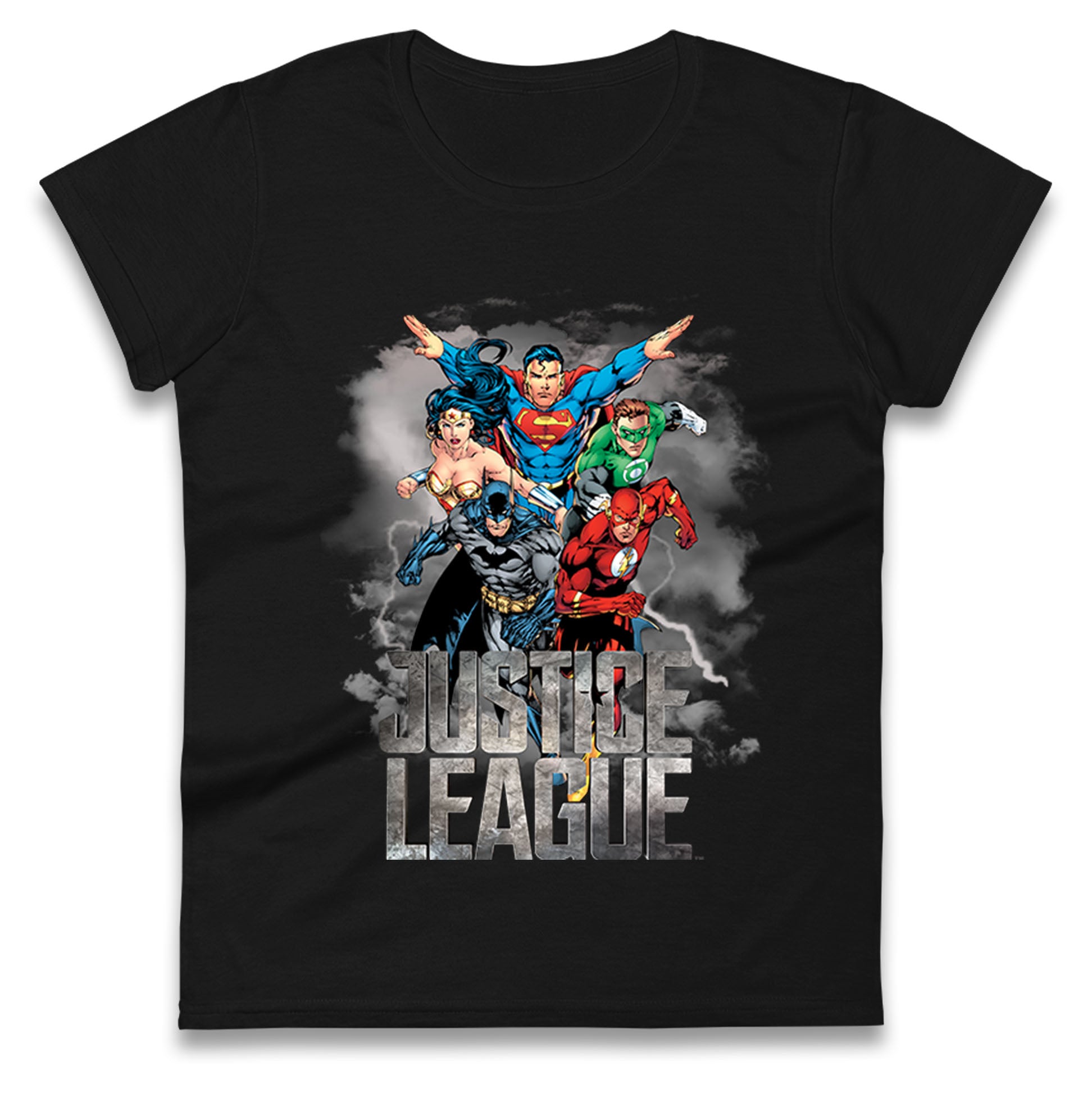 Justice League Bootleg Womens T Shirt Mens Tops Tees Unisex M