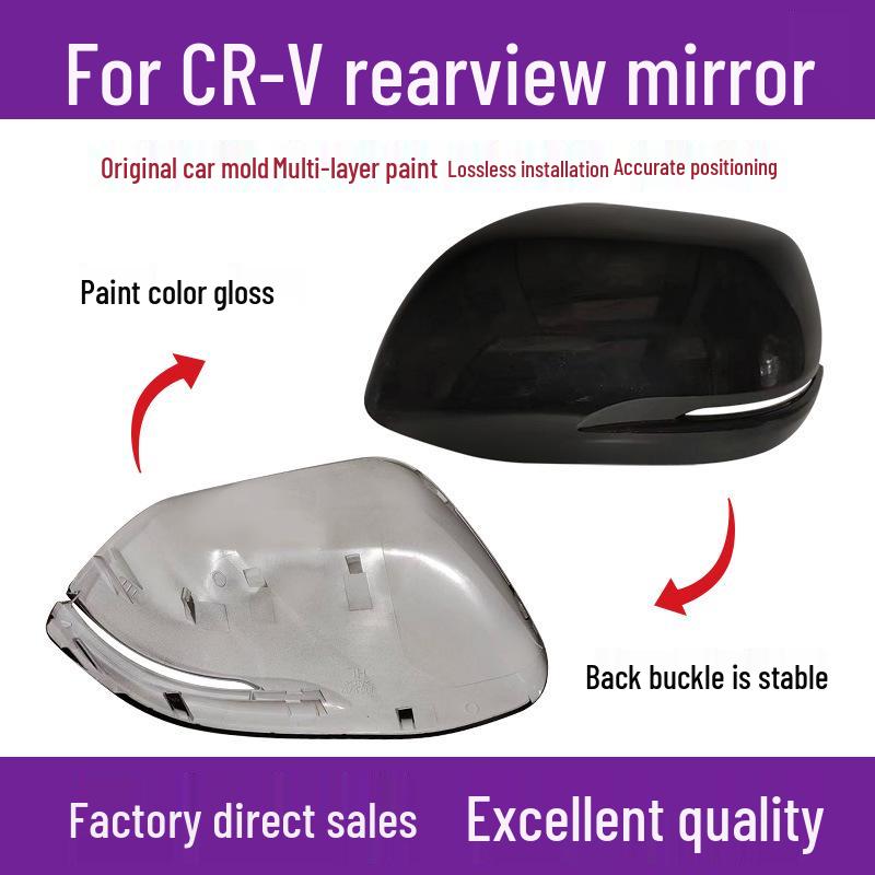 Honda CR-V Rearview Mirror Cover and Turn Signal Lens for 2017-2022 Models