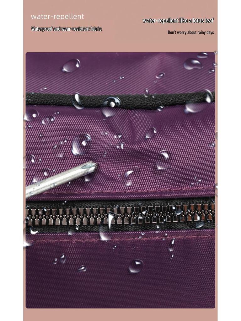 Sac bandoulière Oxford multicouche imperméable pour femmes