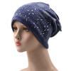 Girl Female Beanie Bonnet Autumn and Winter Caps Hip-hop Cap Flower Rhinestone Hats for Women Beanies Balaclava Womens Skullie