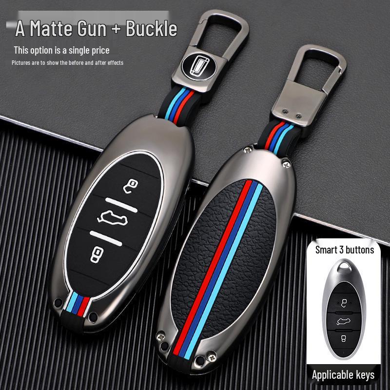 FAW Bestune Car Key Cover: Metal Protection Shell for T77Pro, T33, T99 Models