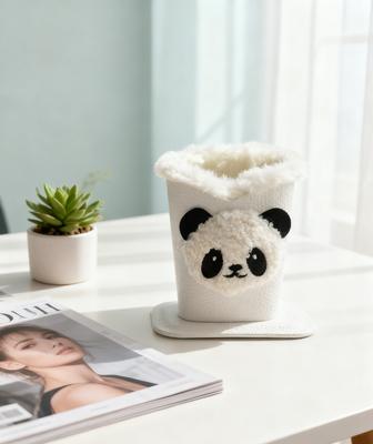 , Plyšový držák na brýle Roztomilý kreslený držák na brýle a tužky Stolní úložný prostor Stojan na brýle