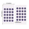 For X-Raypad Mouse Foot Skates Feet Purple Round Dots Pads Ptfe Anti Collapse Wear Resistant Diy Mice Glide Feet