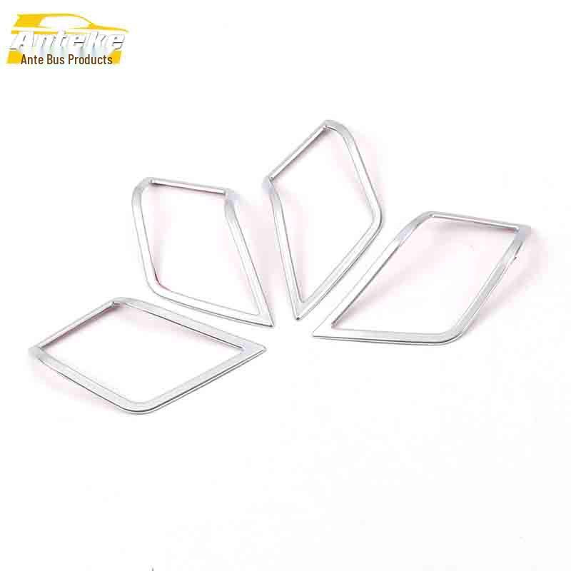 

CS75 Small Speaker Cover Bright Ring and Center Console Dashboard Speaker Box Decorative Sticker Car Accessories.