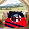 1 Stück Ac Mailand Bedruckte Weiche Flanelldecke Überwurf für Schlafzimmer Wohnzimmer Sofa Camping Reise Fan Geschenke Weihnachtsgeschenke