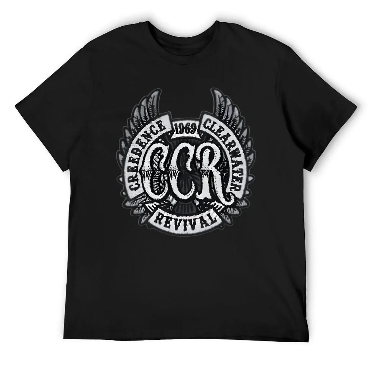 

The Midnight Special Ccr American Rock Band T-Shirt blacks blanks Funny t-shirts graphic t shirt vintage t shirts men XXXXXL чорний