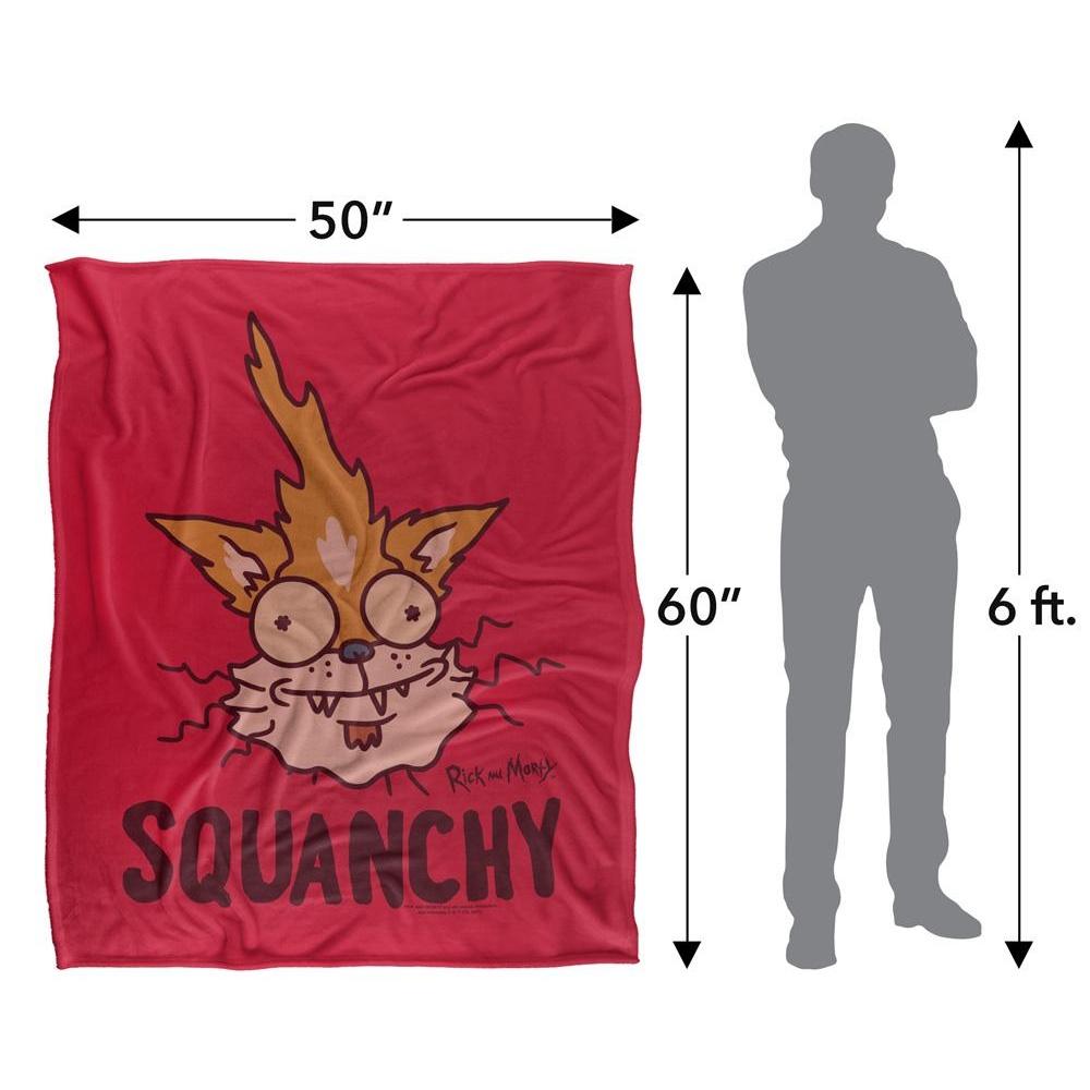 Rick And Morty Squanchy Blanket
