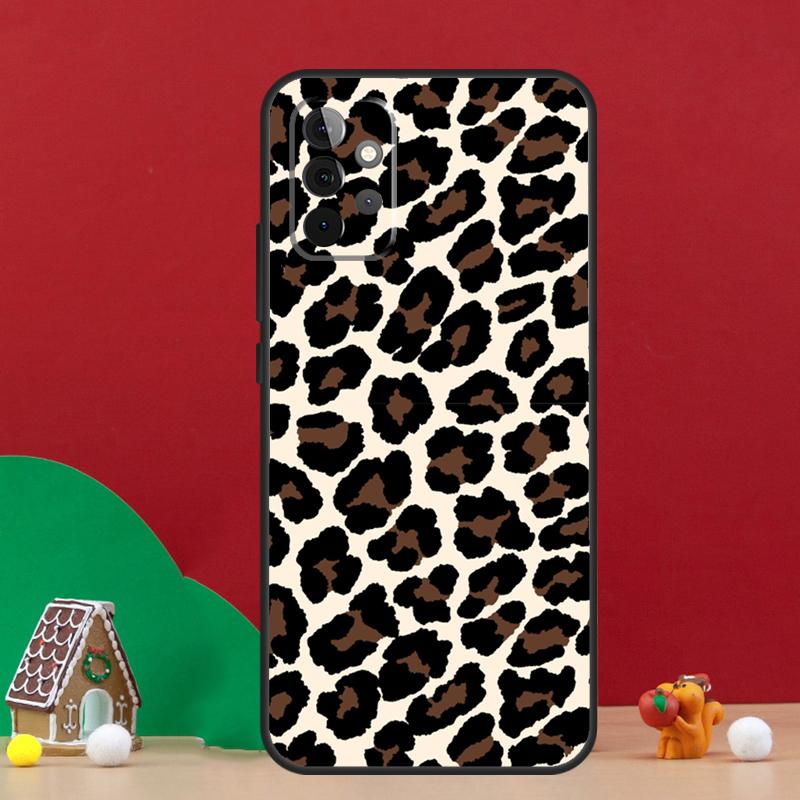 Leopard Pattern Animal Colorful Case For Samsung Galaxy A36 A56 A06 A13 A53 A32 A12 A22 A52 A35 A17 A16 A55 A15 A54 A34 A14