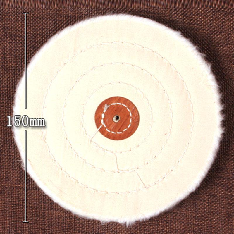 50-200mm Cloth Wool Polishing Wheel Buffing Pads Wheel Cleaning Pad Power Angle Bench Grinder Tool Polishing Disc Polisher