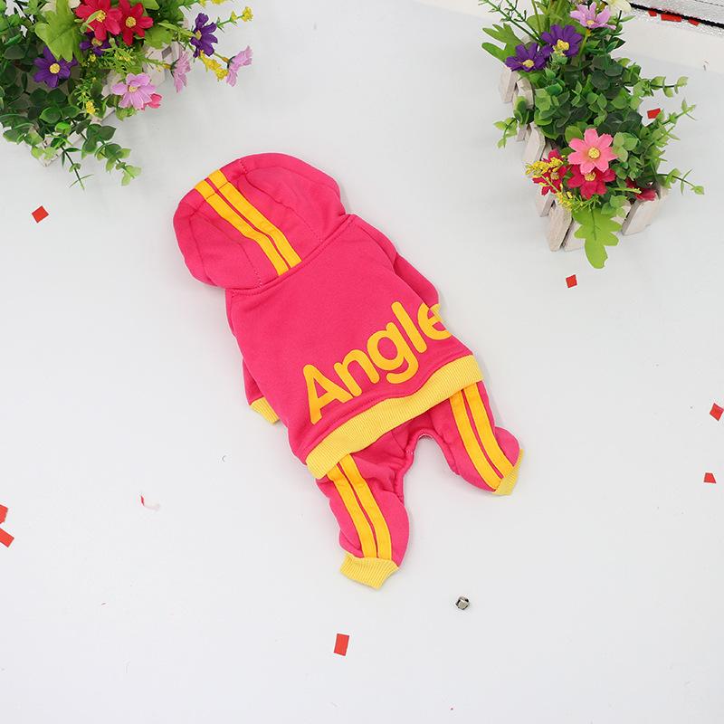 

Одежда для собак Angel Teddy Одежда для щенков Одежда для домашних животных Осень и зима VIP Одежда для щенков бишонов, померанских шпицев, четвероногих XXL