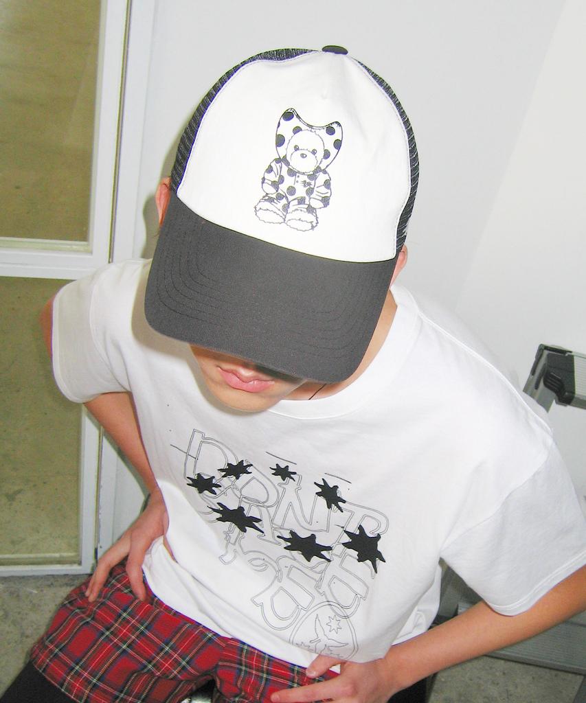 NICEGHOSTCLUB Devil Bear Mesh Cap_White(Ng2Gsuab26A)